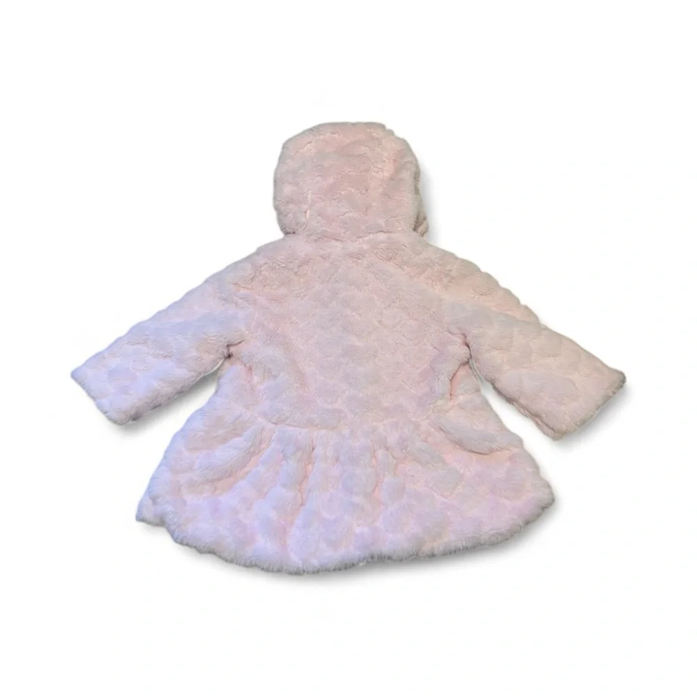 First Impressions Soft Pink Baby Coat Size 3-6 months NWT